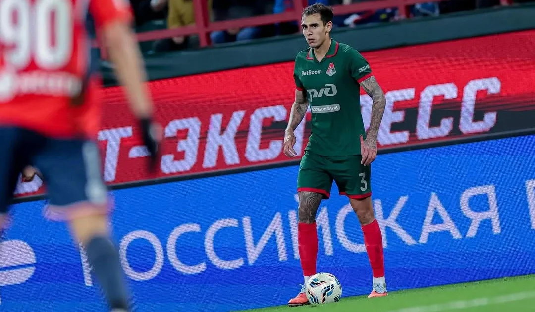 Lucas Fasson permanece no Lokomotiv Moscou