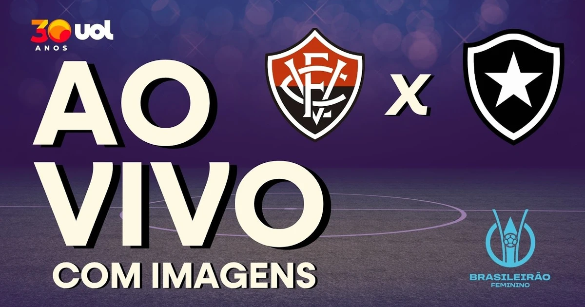 Assista AO VIVO: Botafogo visita o Vitória em jogo atrasado do Brasileirão Feminino