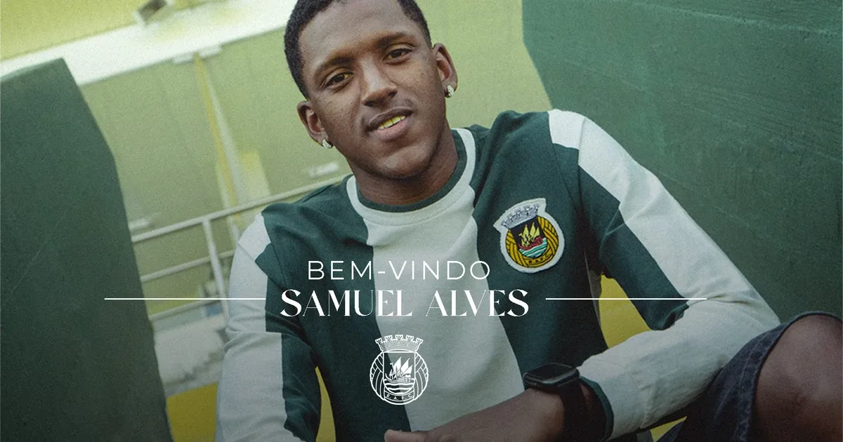 Atacante do Botafogo, Samuel Alves é anunciado pelo Rio Ave com contrato até 2030