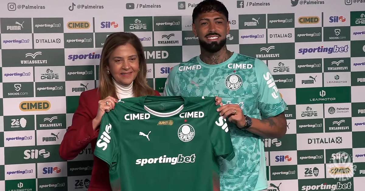 Barboza se apresenta ao Palmeiras e fala de saída do Botafogo: ‘Clube precisava de dinheiro para pagar salários. Gosto de me sentir valorizado, por isso estou aqui’
