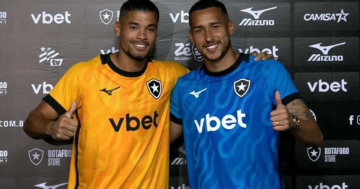 Botafogo apresenta Warleson e Gabriel Batista