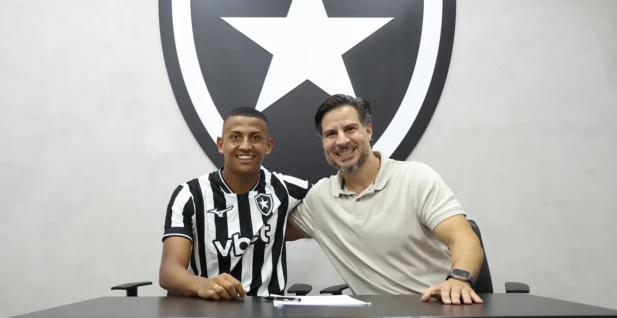 Botafogo oficializa renovação do contrato de Kauan Toledo até 2029: ‘Espero retribuir honrando a gloriosa camisa’
