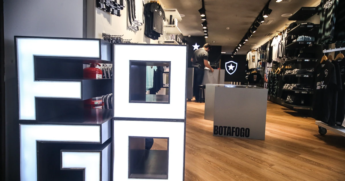 Botafogo quita pendências de loja do clube em shopping deixadas pela antiga gestão