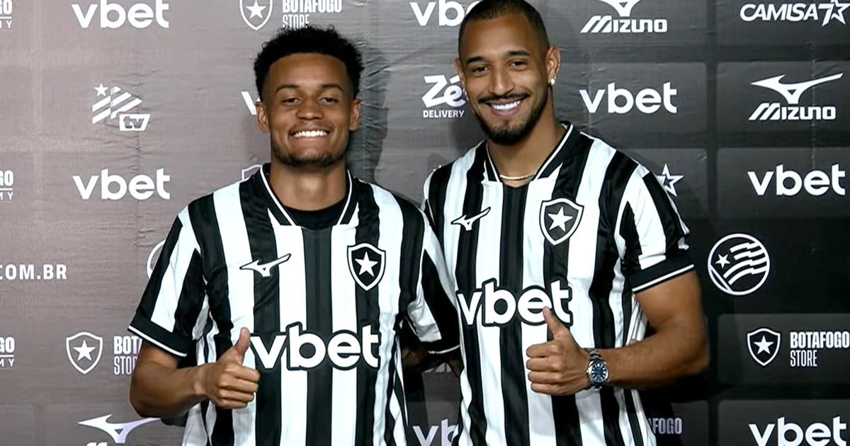 Contratações do scout, Paulinho e Lucas Monzón são apresentados pelo Botafogo no Nilton Santos