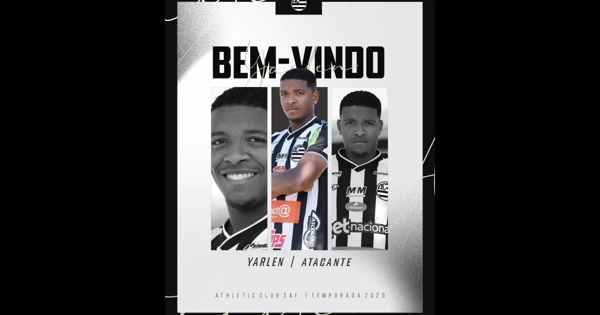Liberado pelo Botafogo, Yarlen é anunciado pelo Athletic