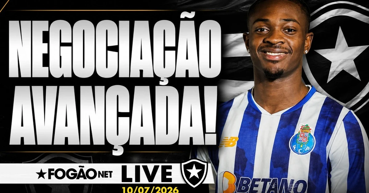 LIVE | Botafogo avança por volante do Porto B; clube tratará renovação com Alex Telles em agosto
