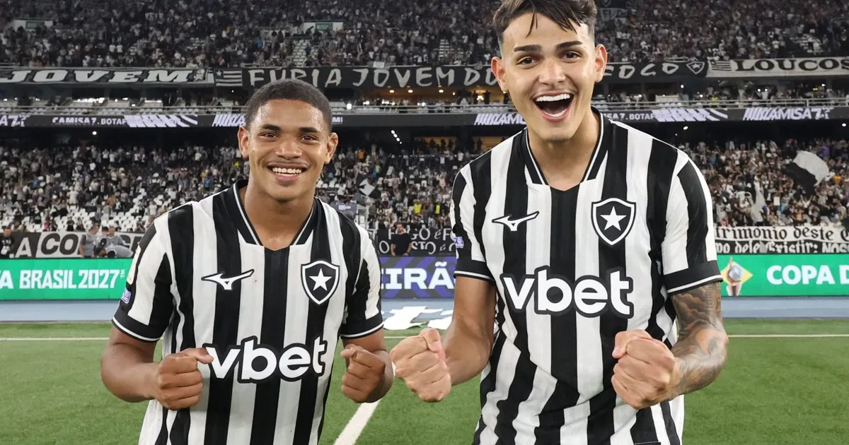 Lucas Emanuel vibra com oportunidade e gol pelo Botafogo: ‘Um dia que vai ficar marcado para sempre na minha memória’