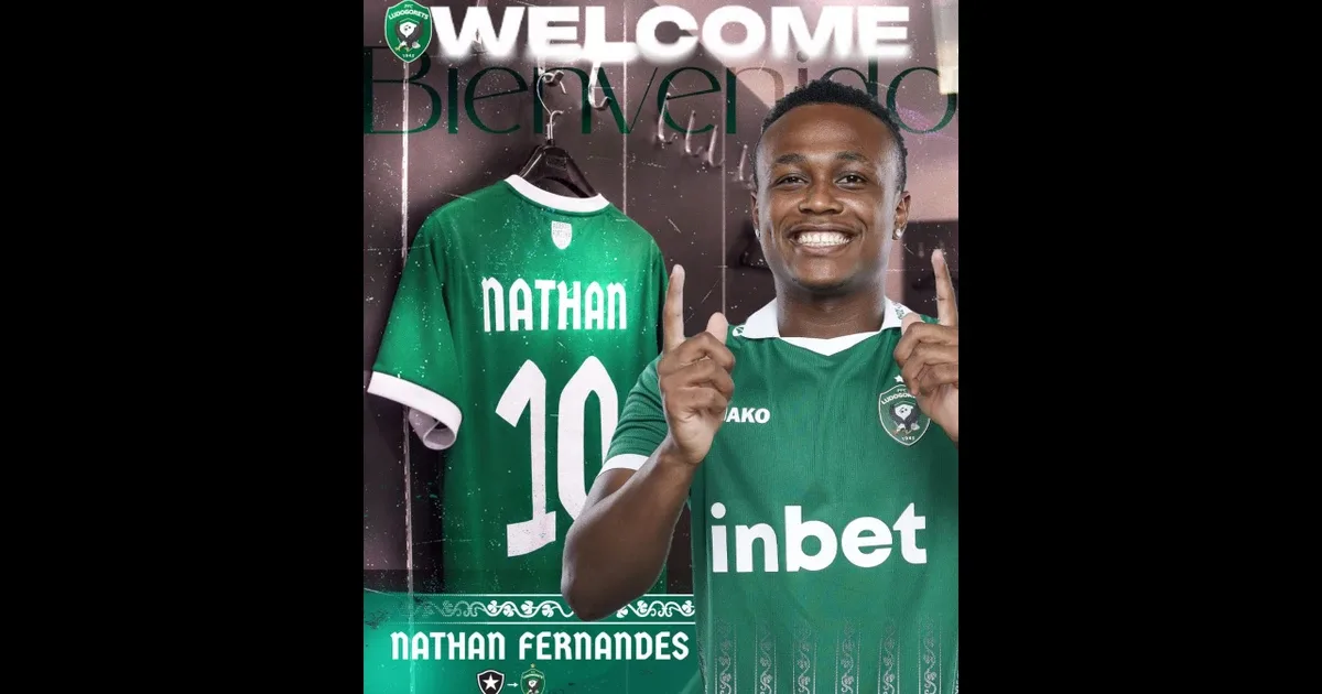 Nathan Fernandes é anunciado pelo Ludogorets, emprestado pelo Botafogo
