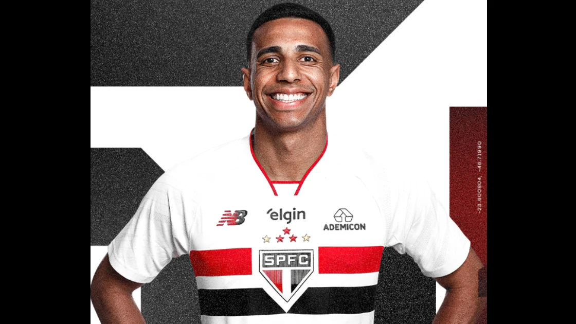 São Paulo anuncia contratação de atacante Victor Sá, ex-Botafogo, até 2029